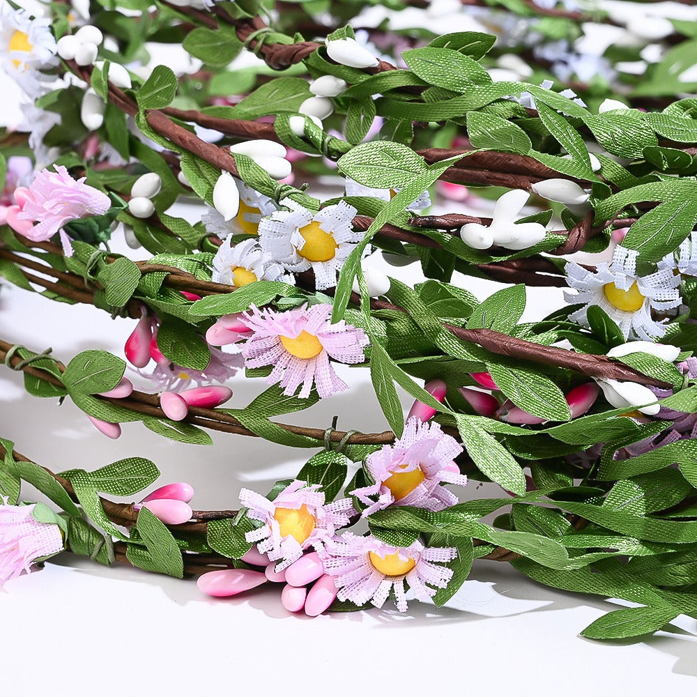 Bohemian Flower Crown Headband