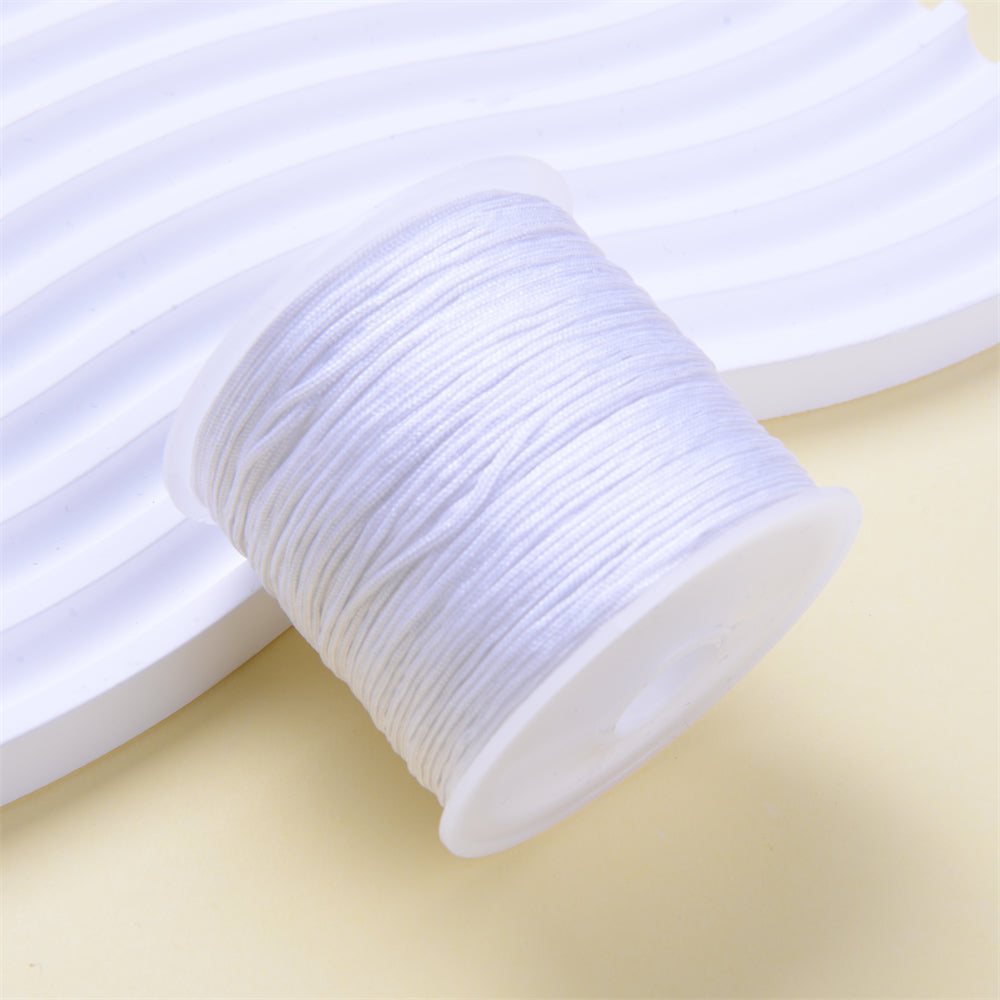 20m 0.8mm Colorful Nylon Chinese Knot Cord