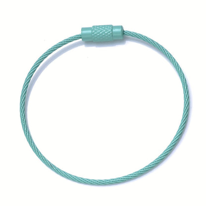 Large Round Stainless Steel Key Rings