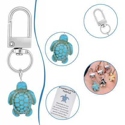 Lucky Turtle Keychain Gift Set