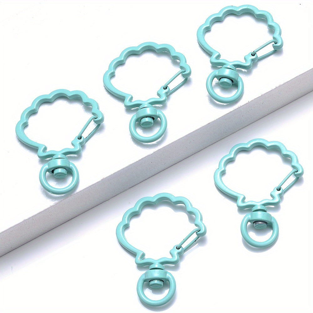 Shell Shape Lobster Clasp Hooks