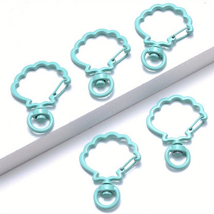 Shell Shape Lobster Clasp Hooks