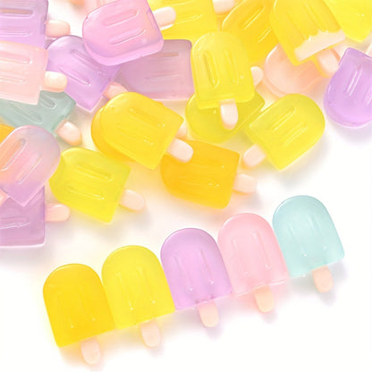 Luminous Popsicle Resin Beads