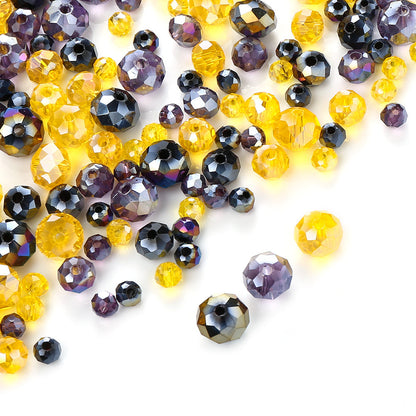 Mixed Christmas and Halloween Glass Bead Set