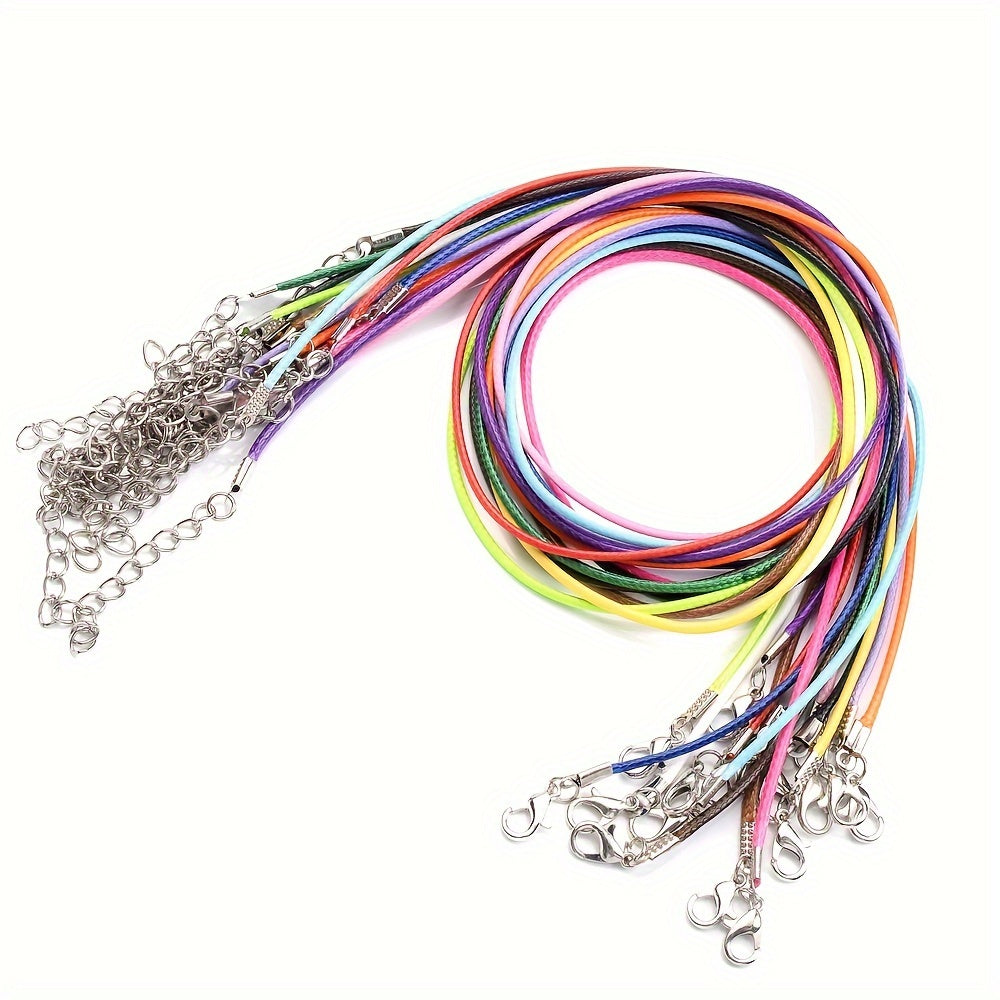 Waxed Leather Necklace Cord