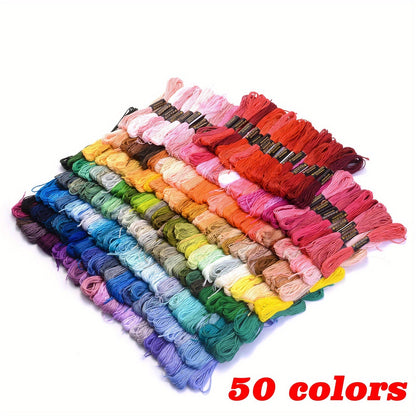 Multicolor Embroidery Floss Thread Set
