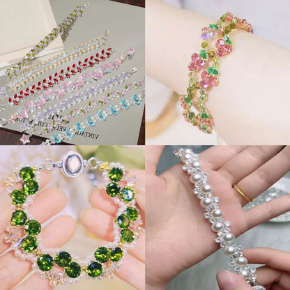 3x6 mm Crystal Zircon Horse-Eye Claw Beads