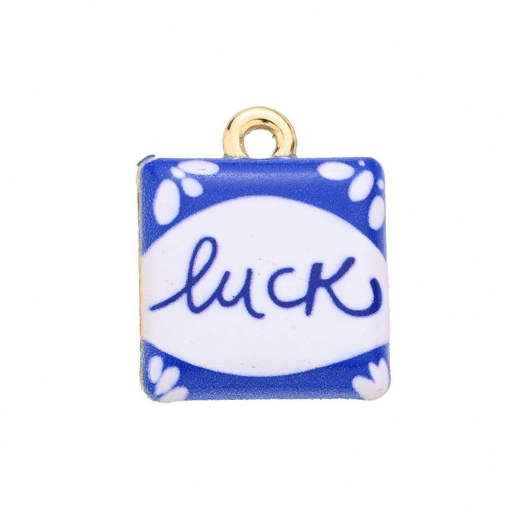 1-Piece Vintage Gold Animal & Nature Charm Pendant