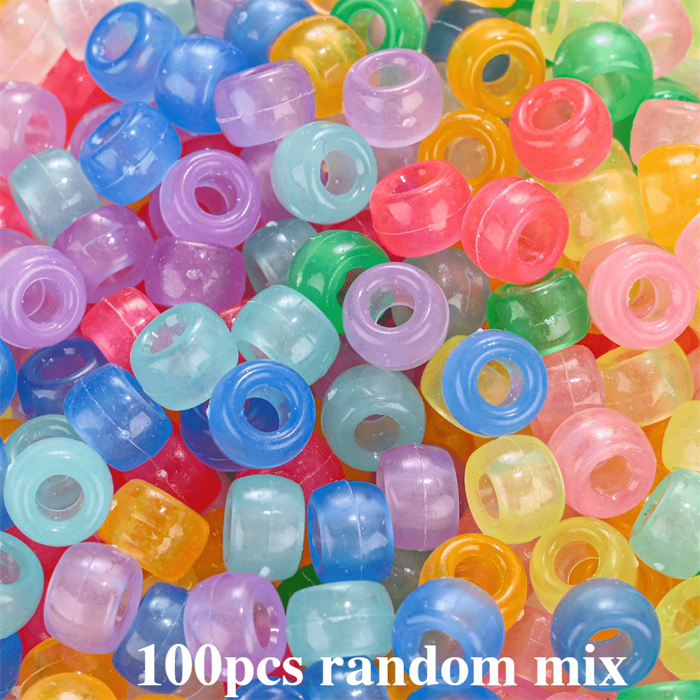 Mixed Heart Butterfly Acrylic Beads