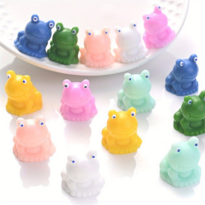 16x17mm 10pcs Resin Frog Beads