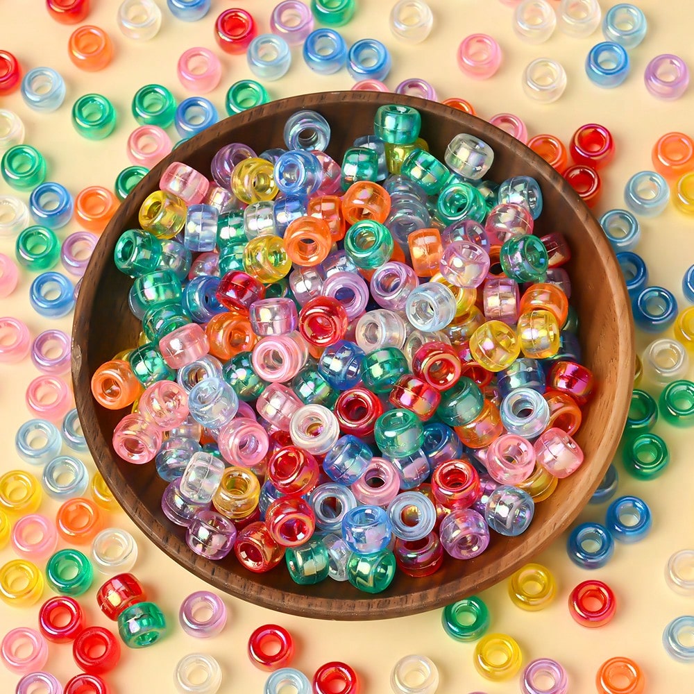 Mixed Heart Butterfly Acrylic Beads