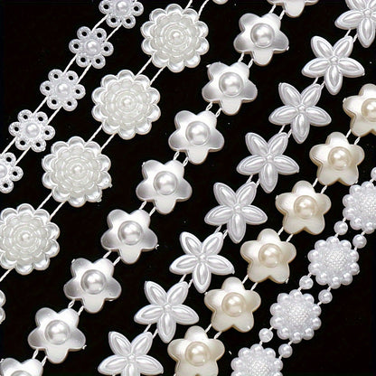 Pearlescent Acrylic Bead Chain