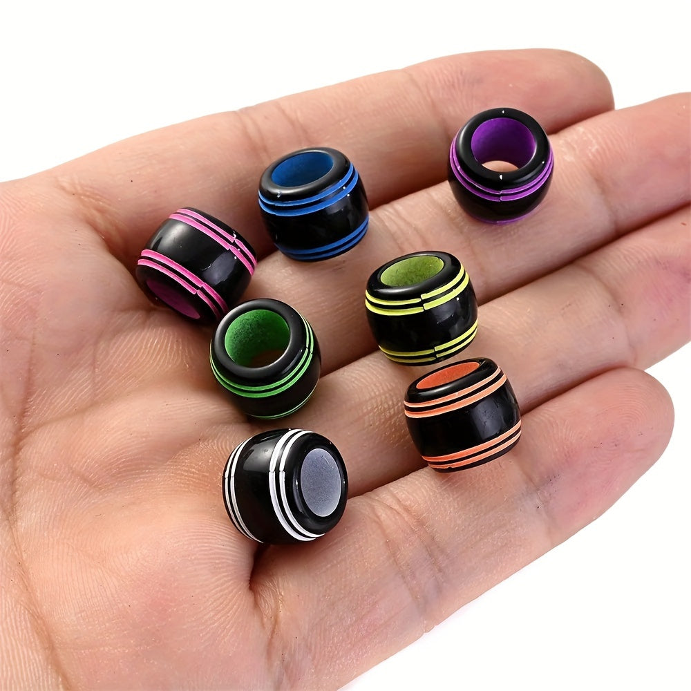 Mixed Color Irregular Acrylic Beads