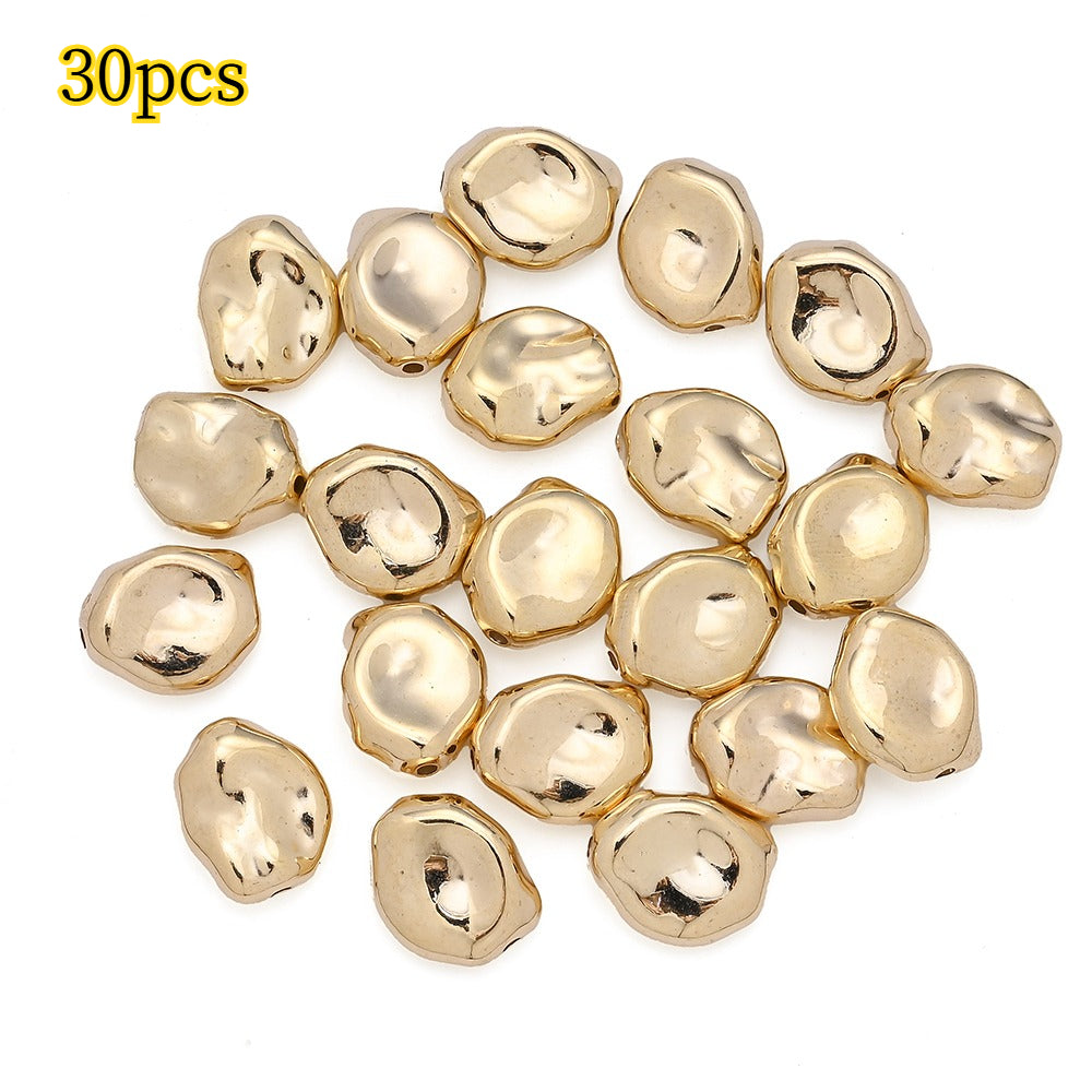 Modern Irregular Faceted Beads