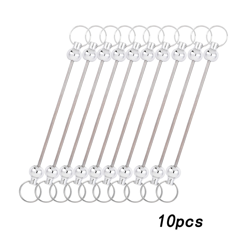 Round Circle Buckle Keychain Hooks