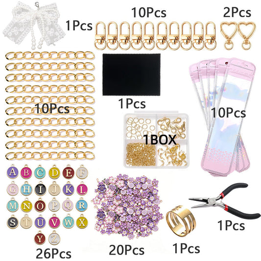 Complete DIY Keychain & Jewelry Making Kit