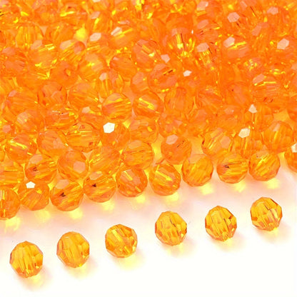 Multifaceted Acrylic Beads