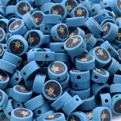 30PCS Star Soft Clay Spacer Bead Set