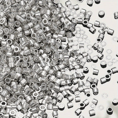 Antique Metal Plated Rice Beads