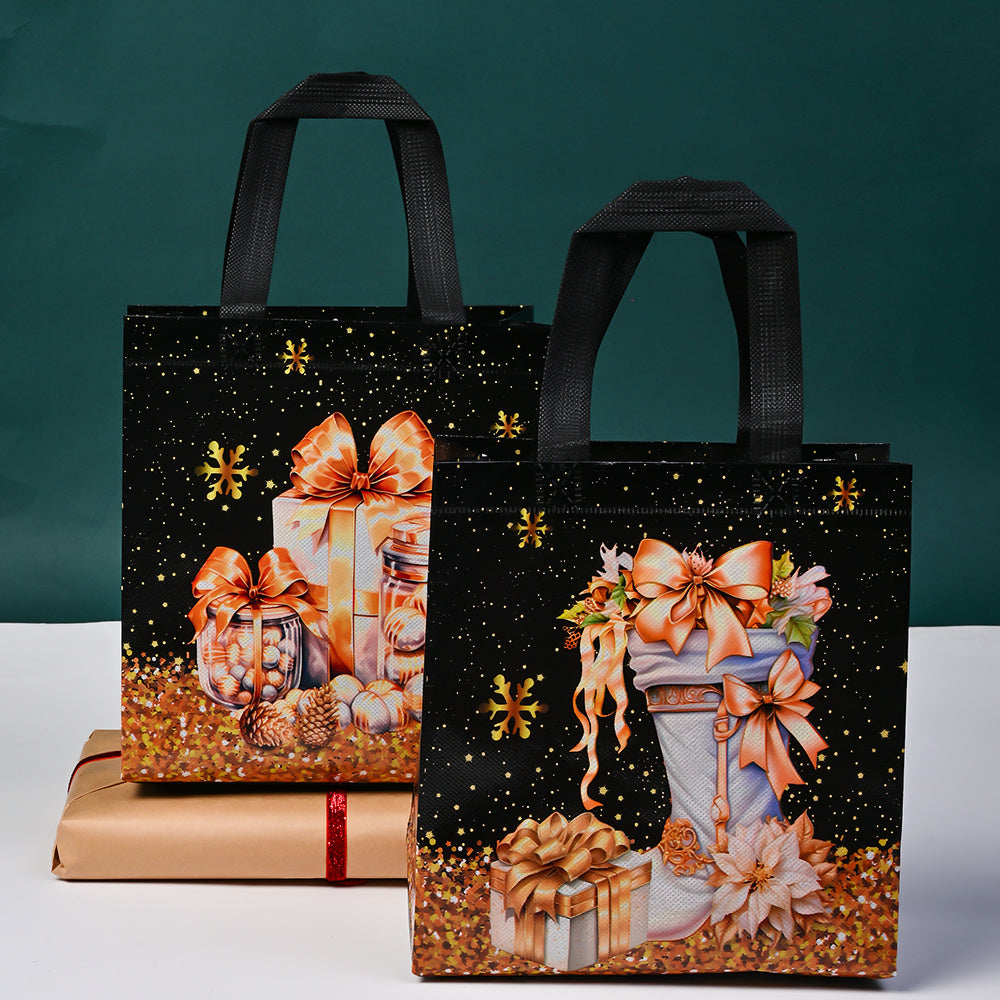 Christmas Non-Woven Gift Tote Bags