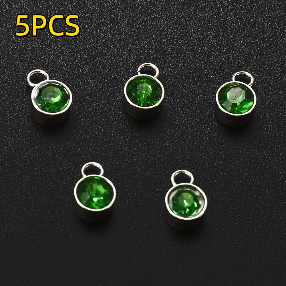 Birthstone Alloy Pendants