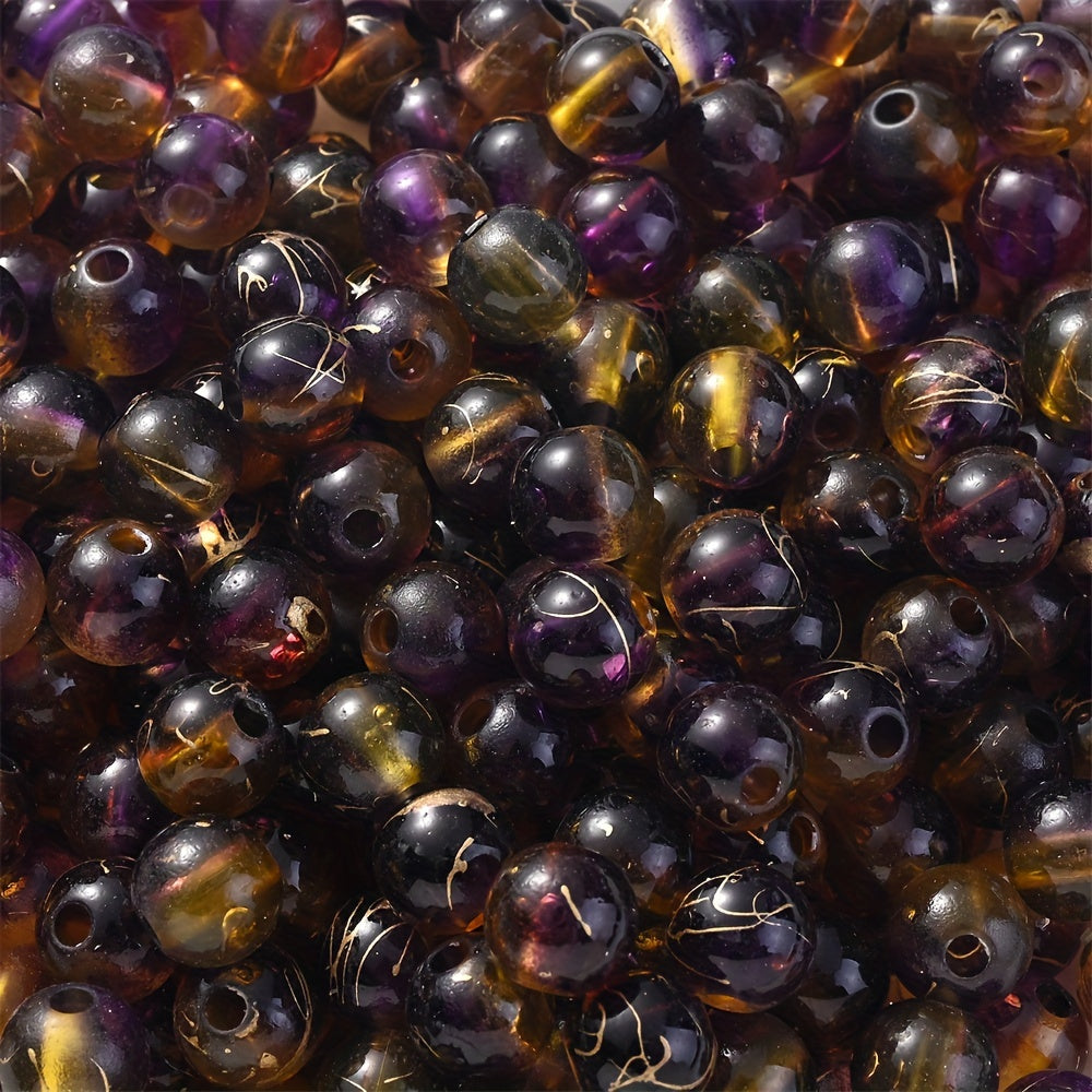 Sparkling Acrylic Spacer Beads