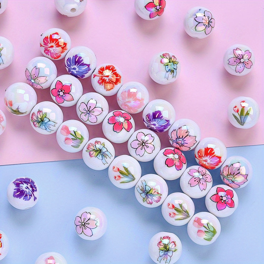Tulip Cherry Blossom Beads