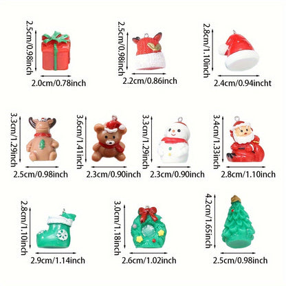 Christmas Resin Pendants