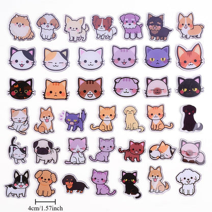 4 cm Plastic Pet-Themed Craft Sheets