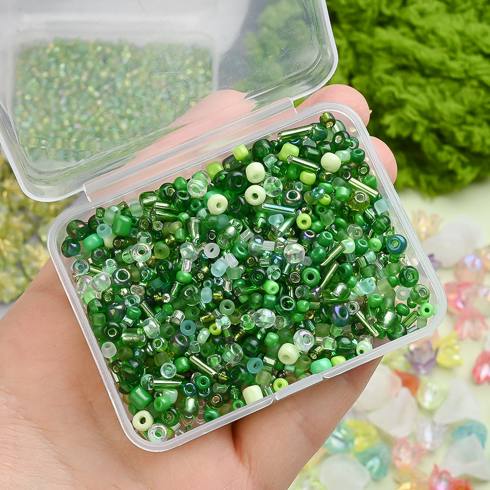 Green DIY Mini Potted Plant Bead Kit