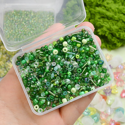 Green DIY Mini Potted Plant Bead Kit