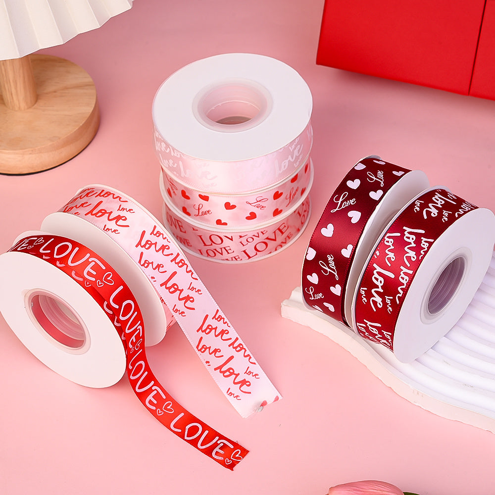 Love Heart Grosgrain Ribbon