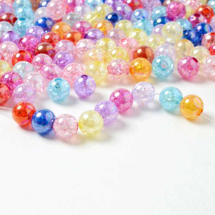 10 mm Colorful Shiny Acrylic Beads