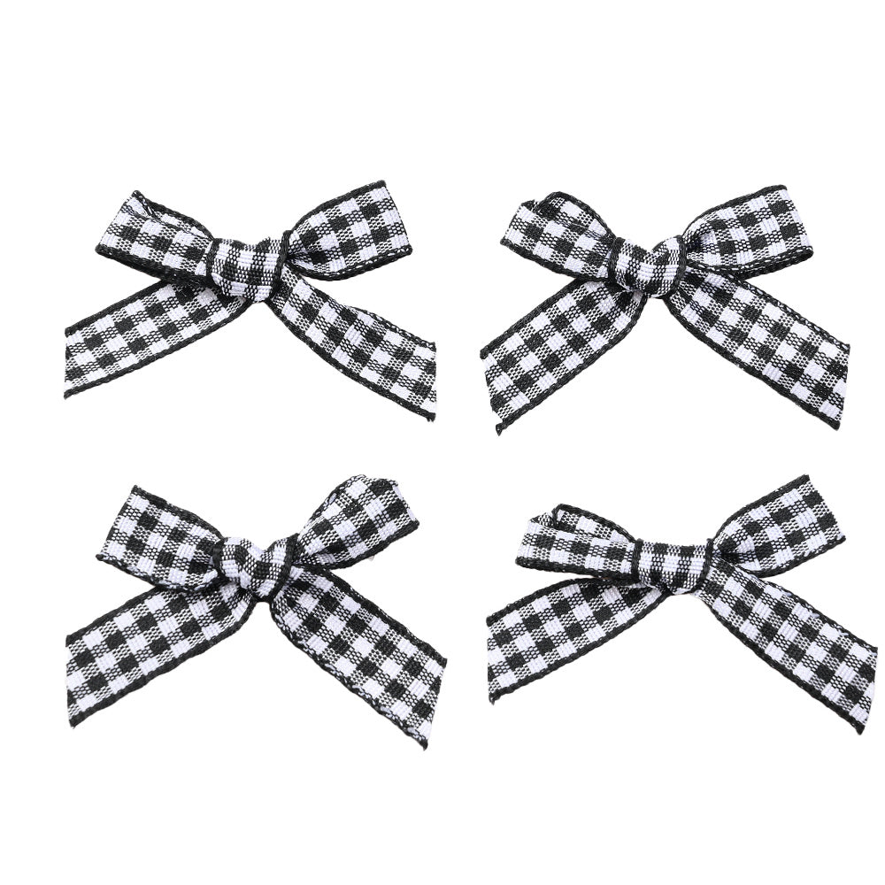 Christmas Plaid Bow Embellishments