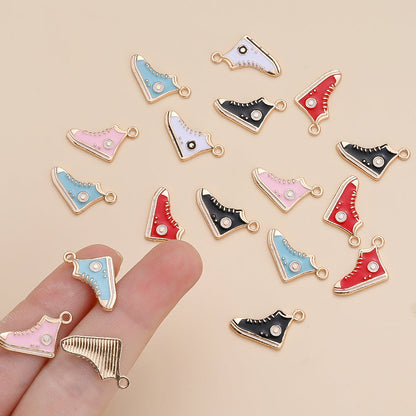Canvas Shoe Alloy Charms
