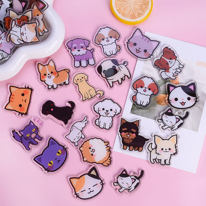 4 cm Plastic Pet-Themed Craft Sheets