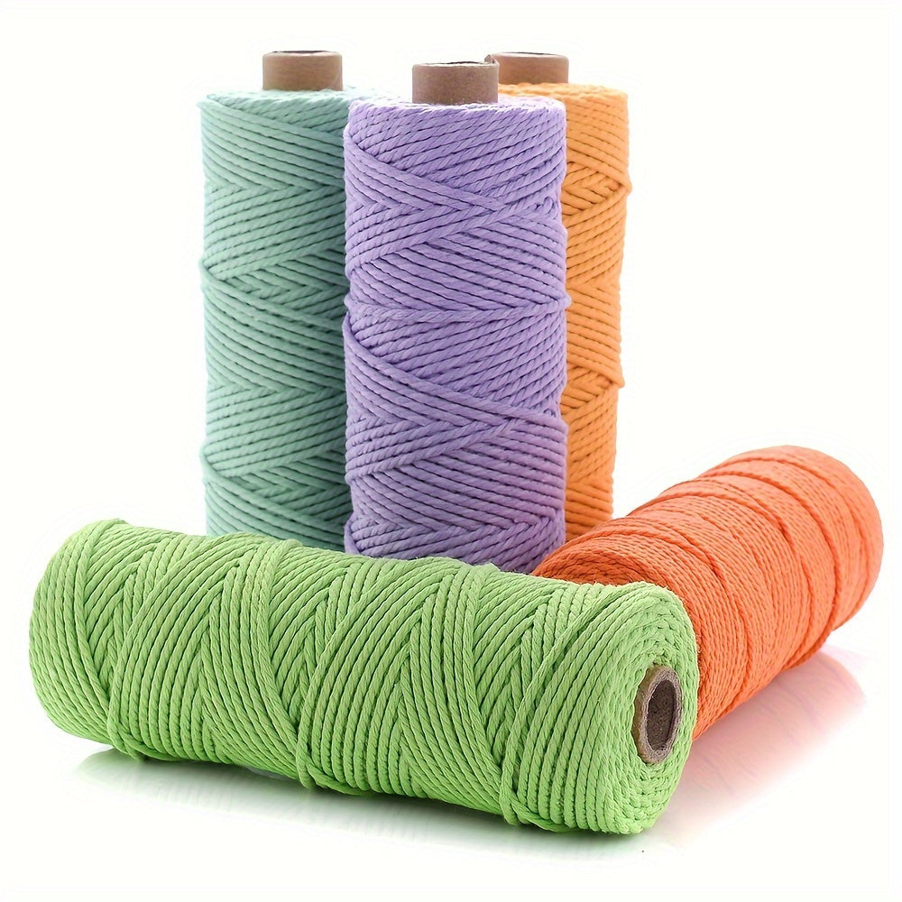 3 mm × 20 m Multicolor Cotton Craft Cord