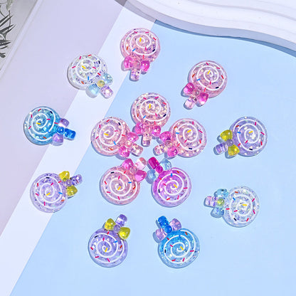 Lollipop Resin Patch Beads