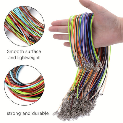 Waxed Leather Necklace Cord