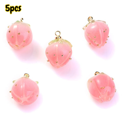 Acrylic Flower Bud Charms