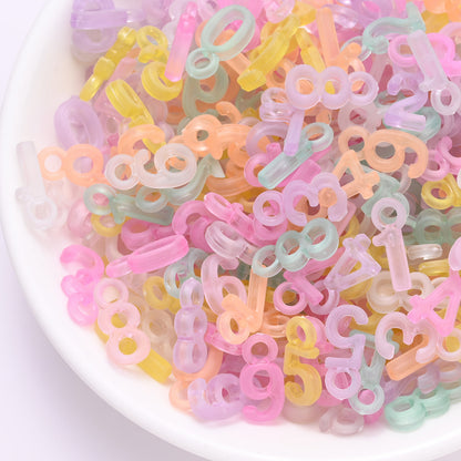 Colorful Acrylic Digital Pendants