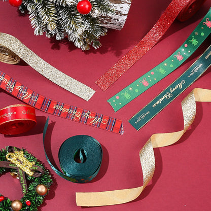 Christmas Glitter Ribbon