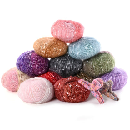 140g Winter Cozy Mohair-Style Yarn Set