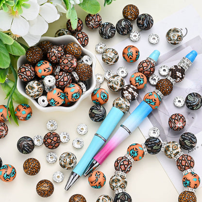 Indian Style Silicone Spacer Beads