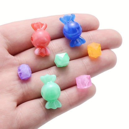 Polygonal Acrylic Beads