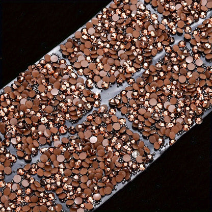 12PCS 4×3cm Self-Adhesive Resin Rhinestone Embellishment Strips