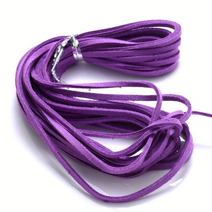 5m 2.5mm Flat Korean Velvet Cord for Jewelry Making