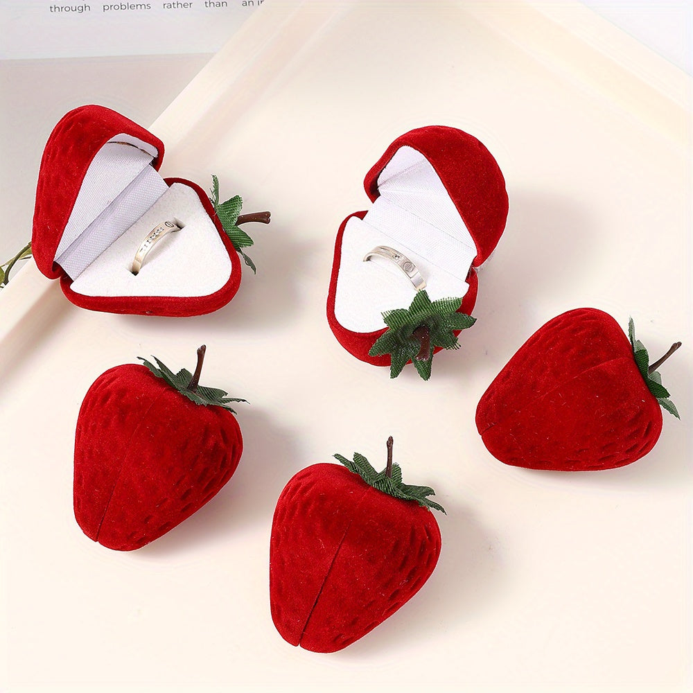 Strawberry Ring Box