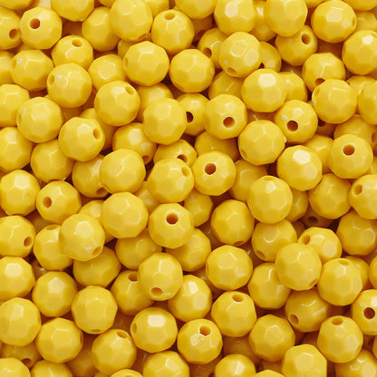 Luminous Multilateral Ball Acrylic Beads
