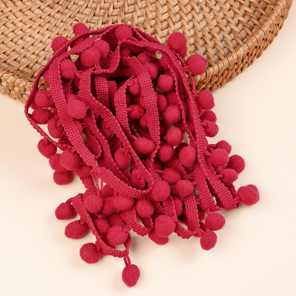 Pom Pom Ball Tassel Lace Trim